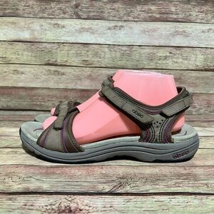 Abeo Goleta Brown Strap Sandals